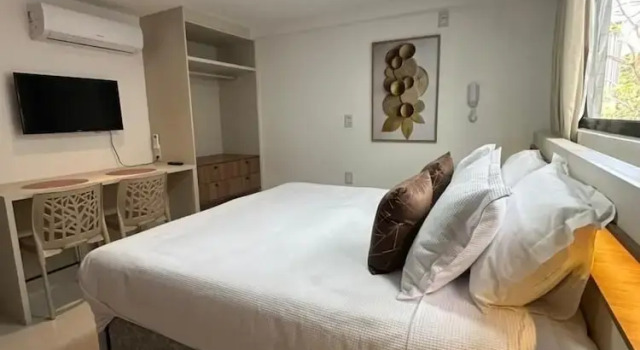 Студия Flat Aurea Cabo Branco 50m do mar 310