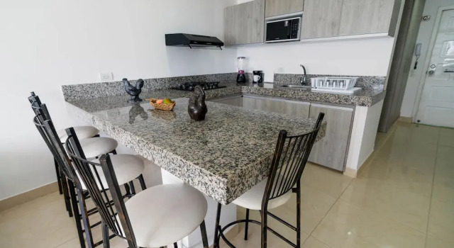 Апартаменты Standard Apartamento Unik Cartagena Edificio Faro Tequendama