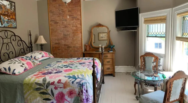 Номер Standard с видом на сад Green Oaks B&B