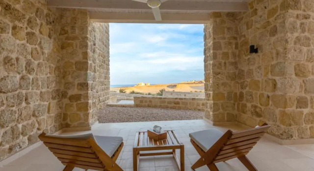Двухместный номер Standard с видом на море Wadi Sabarah Lodge
