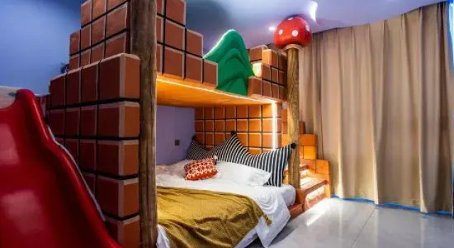 Семейный люкс Qifentian Homestay (Harbin Central Street Baroque Style Street)