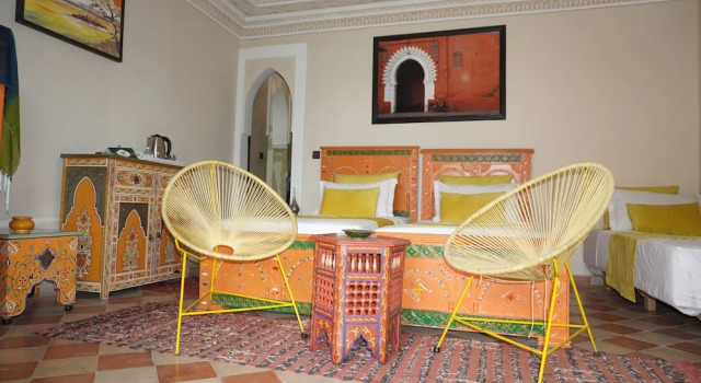Трёхместный номер Deluxe Riad Saida Atlas
