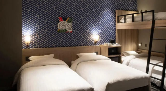 Четырёхместный номер Standard Kotohira Park Hotel