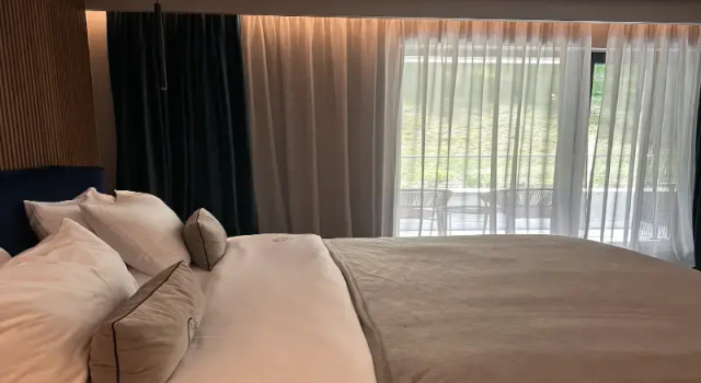 Двухместный номер Deluxe c 1 комнатой с балконом Hotel Bucura