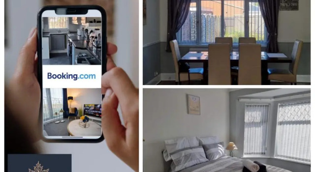 3 Bedroom House, with Free WiFi - Maples Properties Short Lets & Serviced Accommodation Hull, Забронировать Отель Кингстон-апон-Халл Восточный райдинг Йоркшира