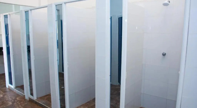 Кровать в общем номере Media Luna Hostel Cartagena