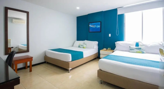 Четырёхместный номер Standard Greenview Medellin By DRYM