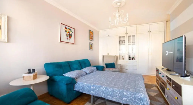 Апартаменты Sava Centar 1-bedroom apartment in the heart of New Belgrade