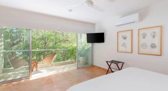 Suite doppia con vista sul giardino Mereva Tulum
