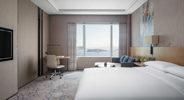 Номер Standard с видом на гавань Xiamen Marriott Hotel Haicang