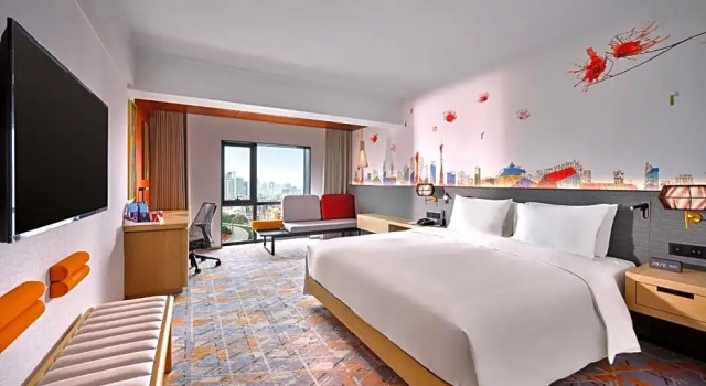 Двухместный номер Accessible Hilton Garden Inn Guangzhou Tianhe