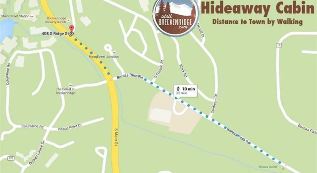 Коттедж Hideaway Cabin House