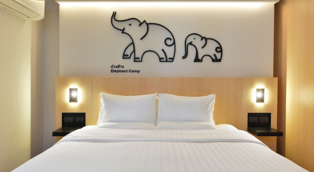 Двухместный номер Superior с балконом и с видом на сад March Hotel & Suite Riverside