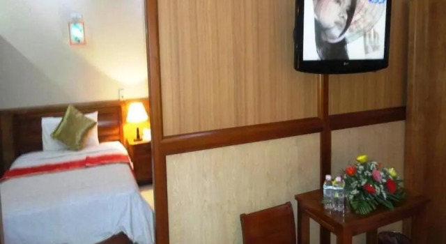 Четырёхместный семейный номер Standard с частичным видом на океан Hoang Yen Canary Hotel
