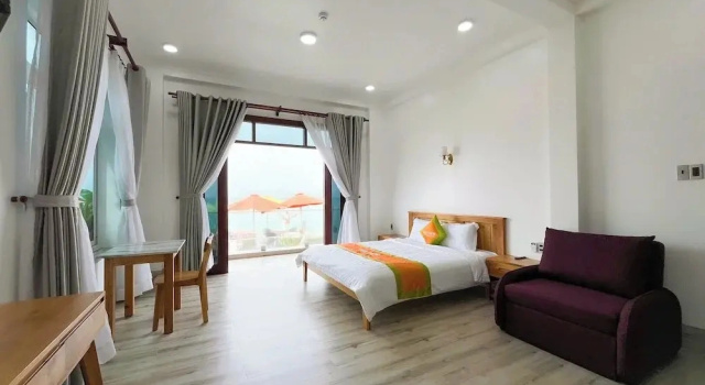 Вилла с 4 комнатами рядом с пляжем Курортный отель Bay View & Villas Mũi Né