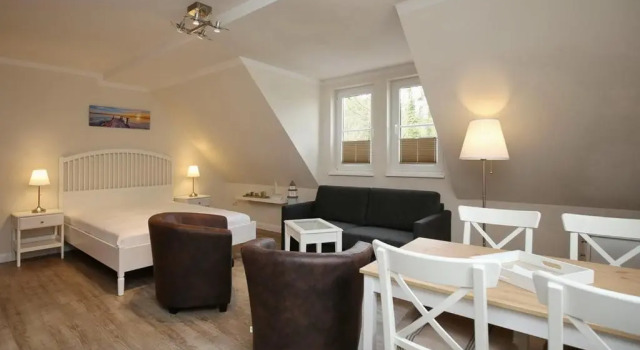 Апартаменты Strandvilla Krabbe Wohnung 09