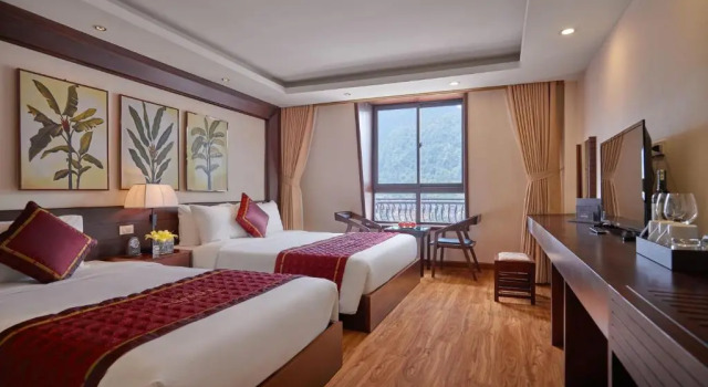 Номер Deluxe Sapa Freesia Hotel