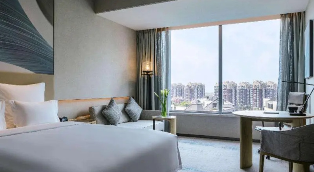 Двухместный номер Deluxe Pullman Shanghai Qingpu Excellence