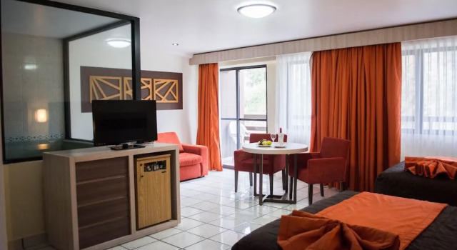Hotel y Aguas Termales de Chignahuapan, Boek Hotel Hotels in State of Puebla met ontbijt, Ontbijt