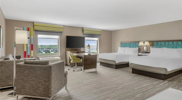 Студия Hampton Inn & Suites Crawfordsville