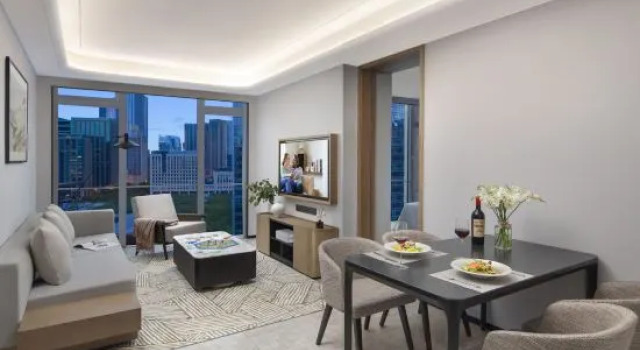 Люкс Deluxe с 2 комнатами Somerset Gaoxin Chengdu