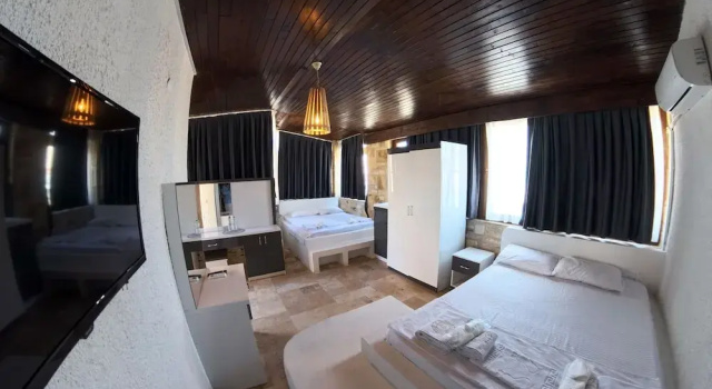 Номер Economy Stone House Foça Otel