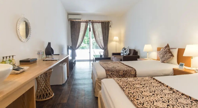 Двухместный номер Deluxe с балконом Nata Beach Villa