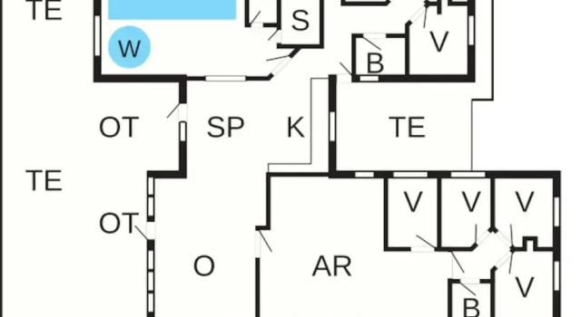Коттедж Classic 16 person holiday home in Sydals