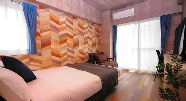 Двухместный номер Standard с видом на бассейн Hotel Japanesque Fukuoka