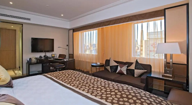 Двухместный номер Deluxe Hotel New Otani Chang Fu Gong