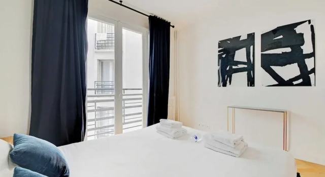 Modern & Refined 1bdr 4P - Roland Garros, Забронировать Апартаменты/квартира Отели Парижа с парковкой, рядом с Стадион имени Пьера де Кубертена, Парковка