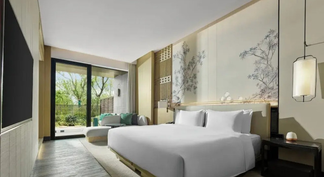 Garrya Yangcheng Lake, Book Hotel Hoteller i Suzhou med parkering, Parkering