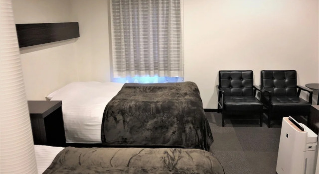 Четырёхместный номер Standard Green Rich Hotel Iwakuni Ekimae