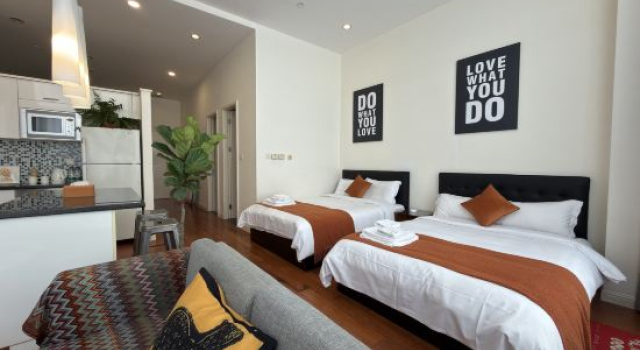 Семейный люкс Superior Yuexian Boutique Apartment (Shanghai Nanjing East Road)