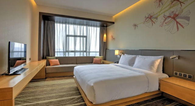 Двухместный полулюкс Hilton Garden Inn Chengdu Huayang