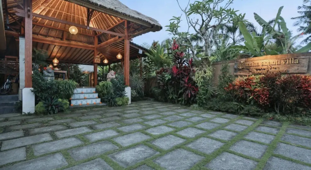 Maha Shanti Villa Ubud, Rezervovat Vila Chaty v Bali, Chalupa