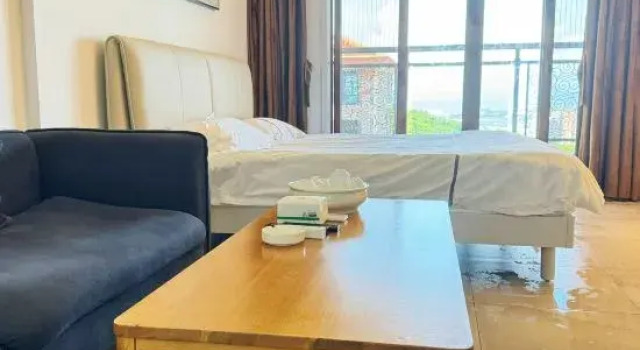 Двухместный семейный люкс Дуплекс c 1 комнатой с балконом Mermaid Apartment