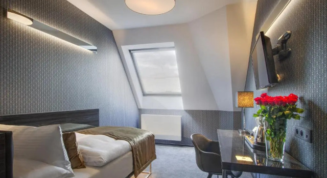 Standaard Eenpersoonskamer Hotel Mucha