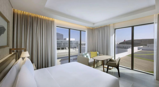 Двухместный номер Курортный отель Hilton Abu Dhabi Yas Island