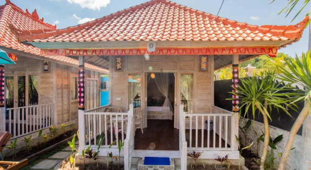 Бунгало c 1 комнатой с красивым видом из окна Secret Point Huts