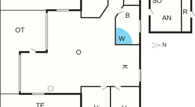 Коттедж Spacious Holiday Home in Haderslev near Sea