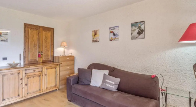 Cosy studio with view on the Mont Blanc mountain in Combloux - Welkeys