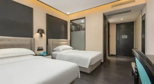 Номер Deluxe с видом на улицу Xana Hotelle Guangzhou Huajing Road Branch
