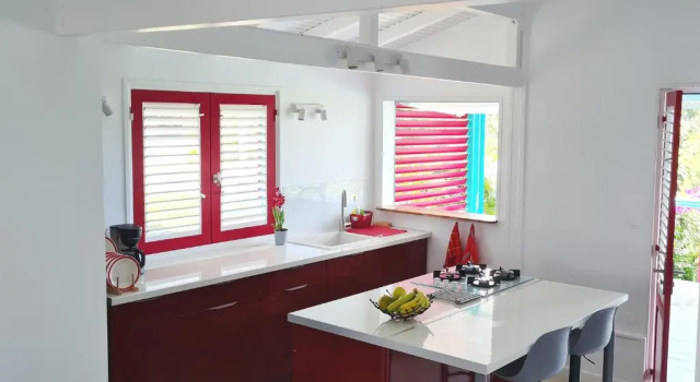Коттедж Villa créole vue mer