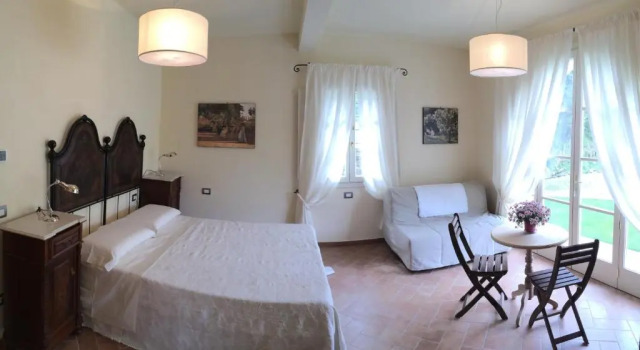 Четырёхместный номер Standard с видом на сад Agriturismo Terrarossa