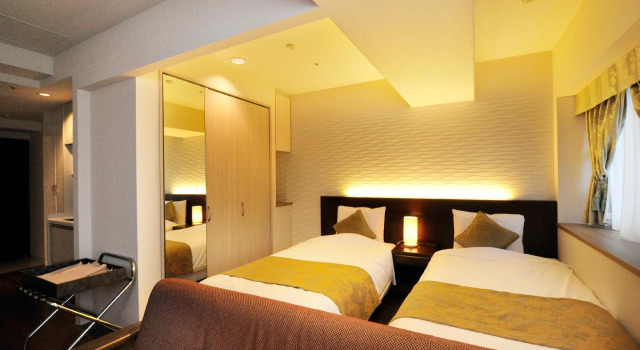Двухместный номер Deluxe Hotel Global View Hakodate