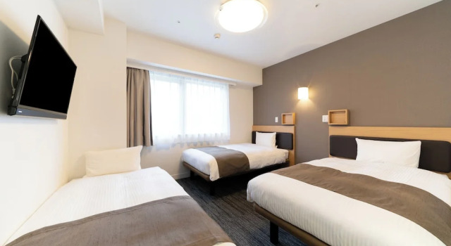 Трёхместный номер Pearl Hotel Shinjuku Akebonobashi