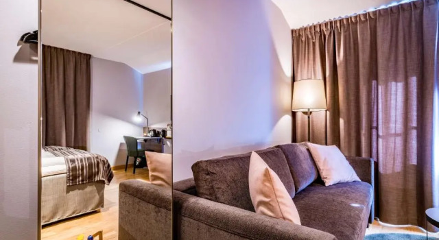 Четырёхместный семейный номер Standard Scandic Frimurarehotellet