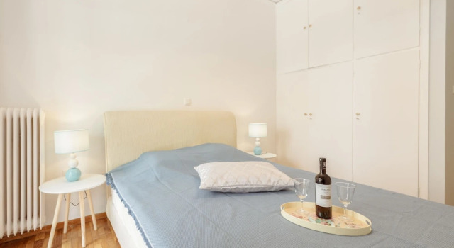 Апартаменты c 1 комнатой Cozy Flat in hip Koukaki