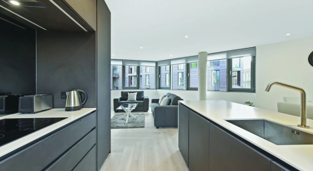 Апартаменты Deluxe Hoxton Apartments by Mysquare